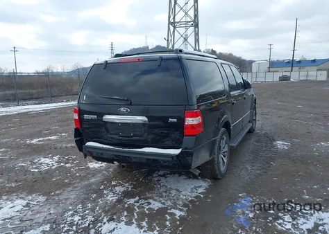 2011 Ford Expedition El Limited z USA, uszkodzony, nr VIN 1FMJK2A5XBEF57715